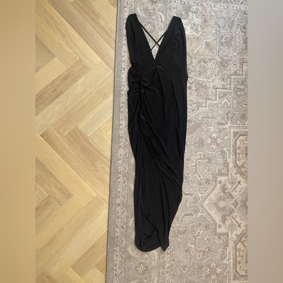 Slinky Black Vegas Party Dress - Picture 2 of 3